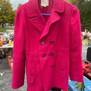 Pink coat